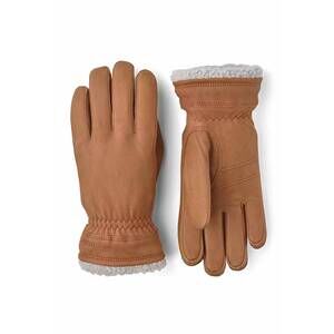 NEW HESTRA women's deerskin primaloft glove in cork
